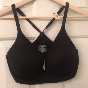 Victoria Secret Black BBV wireless bra NWT 36D